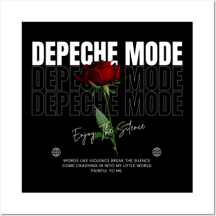 Depeche Mode // Flower Posters and Art